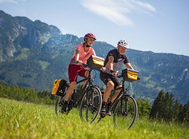 Cyclists in the Salzburger Land