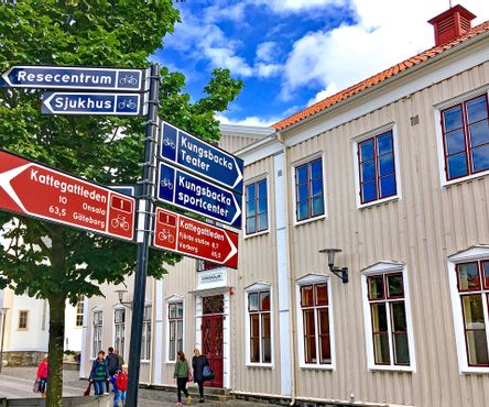 Signs in Kungsbacka