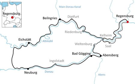 Kaart-Altmuhltal-Donau-fiets