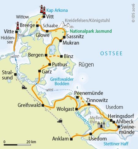 Kaart-Ruegen-Hiddensee-Usedom