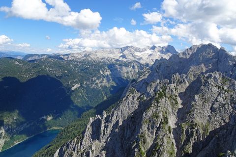 View of Dachstein and Gosausee