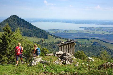 Stunning view to the Chiemsee