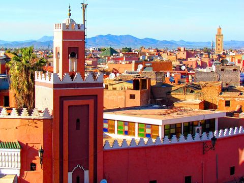 Medina-Marrakech-Marokko