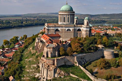 View over the Basilica of Esztergom