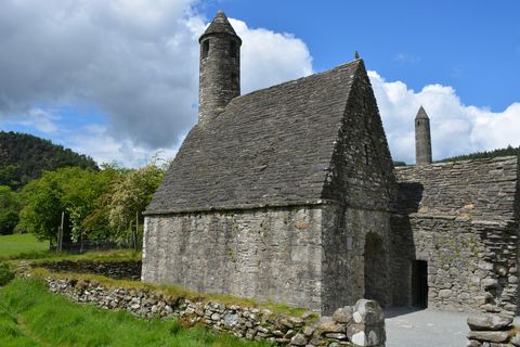 Glengalough church