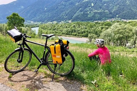 Take a break at Alpe Adria Cycle Path