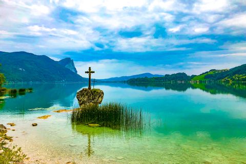 Cross at Lake Mondsee