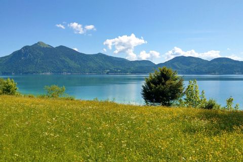 View from the trail to the lake Kochlsee