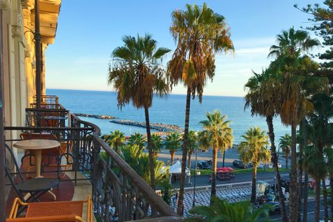 Balcony with view in San Remo