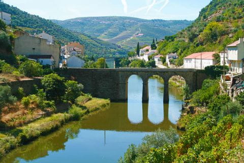 Traditional villages while hiking in the Douro-valley