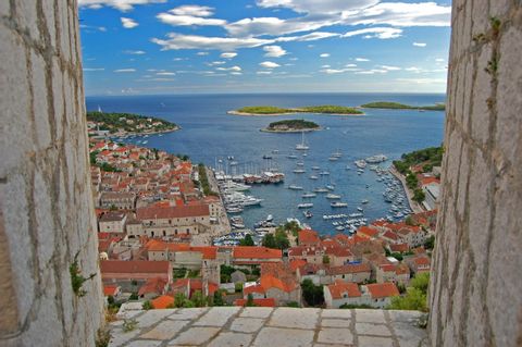 Hvar-uitzicht-Dalmatie-Kroatie