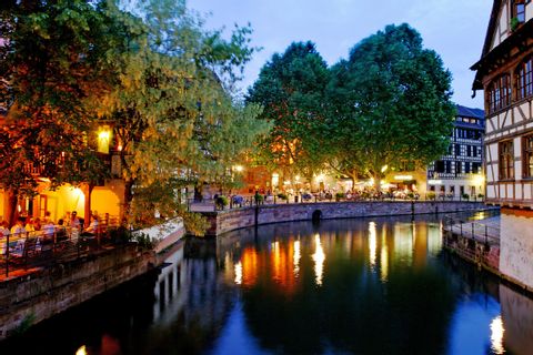 Strasbourg in the evening