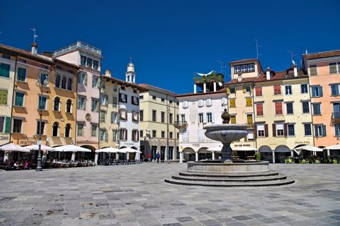 Main square in Udine