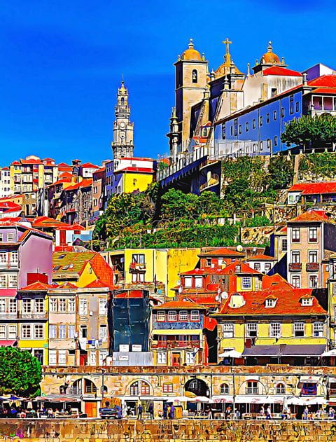 Old town Porto, Portugal