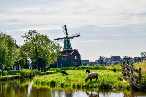 IJsselmeer-Zaanse-schans-nederland-landschap