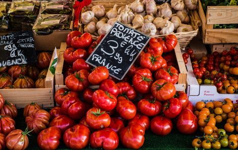 Tomaten, Frankrijk, Markt