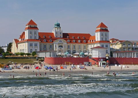 Binz-Ruegen-Strand-Pier-Duitsland