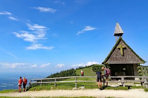 Beautiful chapel in the Chiemgauer Alps